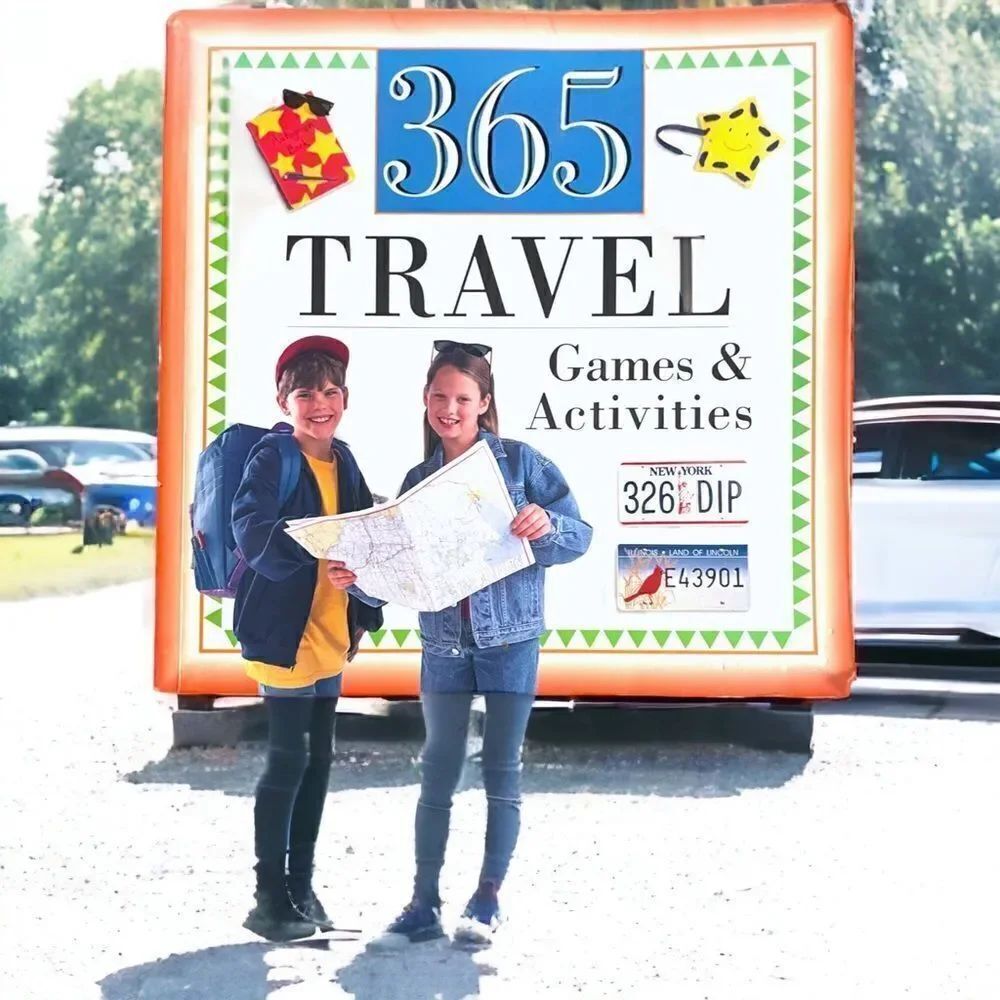 365 Travel Games & Activities Book l Paperback l Solutions Included l Pages: 240